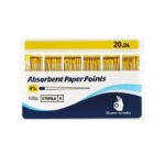 Sure Endo Absorbent Paper Points Taper 0.04  (Size 20)